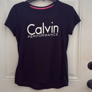 Calvin Klein Performance, Black Short Sleeve Tee. Size Small.
